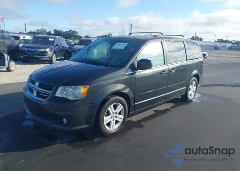 2012 Dodge Grand Caravan Crew из США, поврежденный, VIN 2C4RDGDG3CR367349